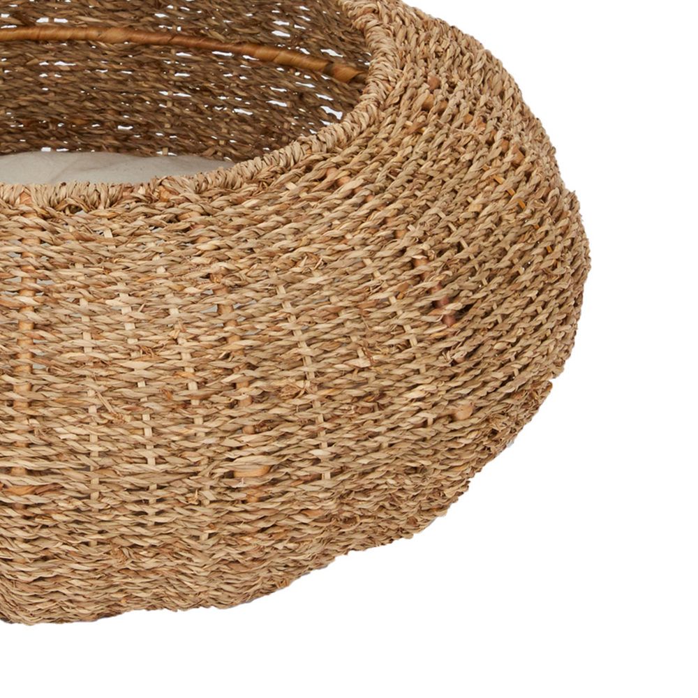Indoor Wicker Cat or Small Dog Bed Basket & Cushion ST-N10003-UK