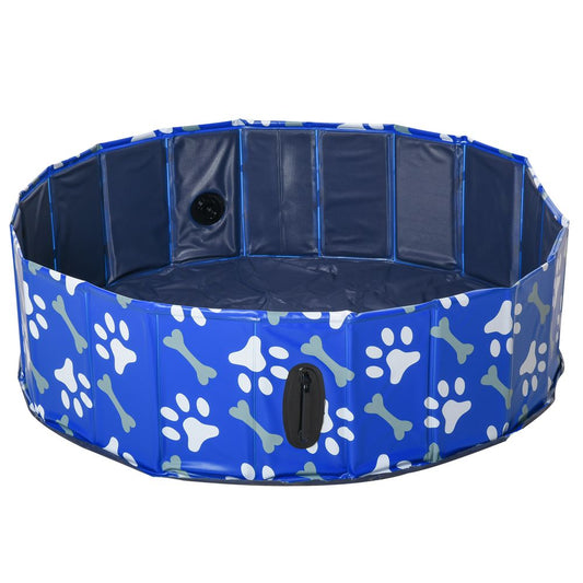 Dog Swimming Pool Foldable Pet Bathing Shower Tub Padding Pool -100cm M