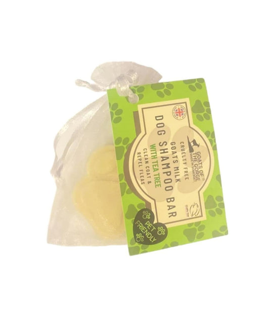 Goats Milk Dog Shampoo Bar with Tea Tree